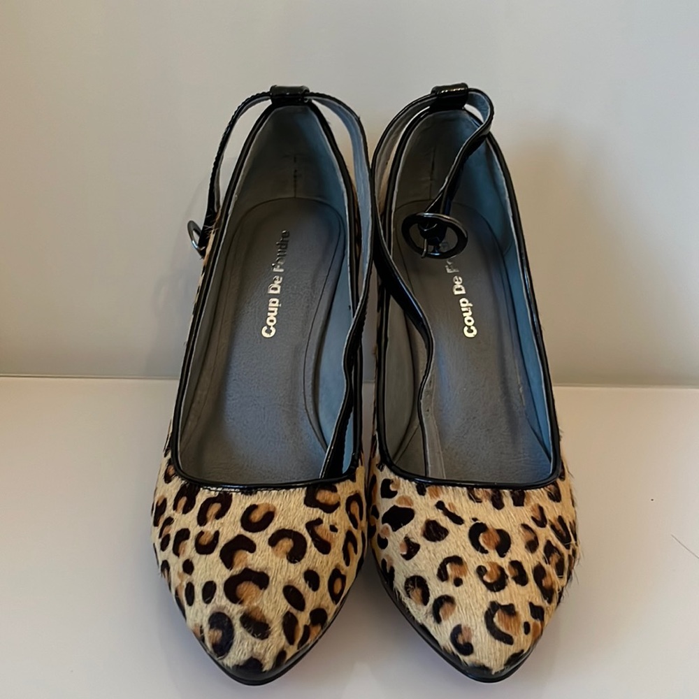 Leopard heels